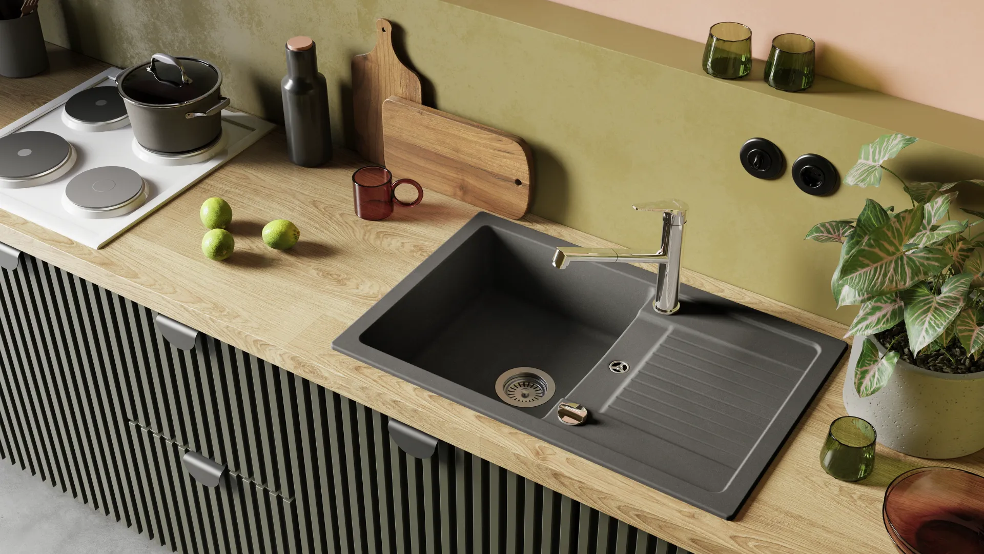 Sinks and accessories